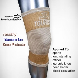 複製-(04112) Titanium Ion Better Blood Circulation Knee Protector Knee Supporter